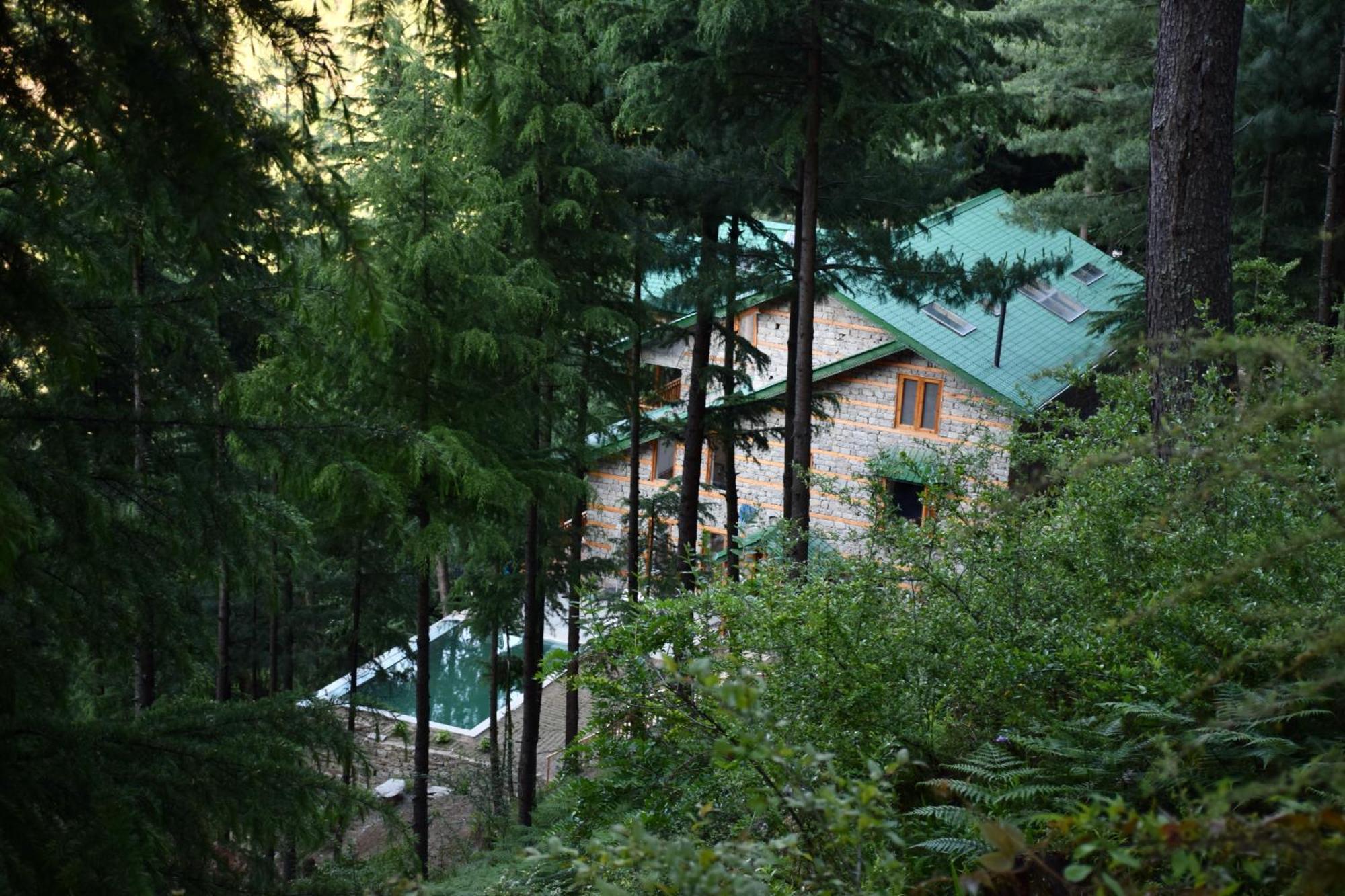 Kudrat - A Boutique Homestay- Tirthan Valley Gushaini エクステリア 写真