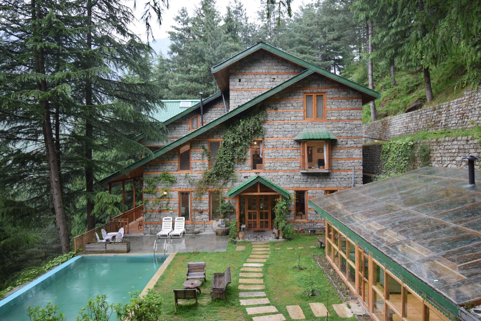 Kudrat - A Boutique Homestay- Tirthan Valley Gushaini エクステリア 写真